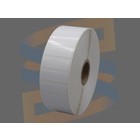 Zebra Etiketten, Kunststof, 30mm x 10mm, Permanent, Kern 25mm, rol à 5.000 stuks