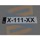 Zebra Etiketten, Direct Thermisch Kunststof (THPP), 100mm x 500mm, Permanent, Kern 25mm, rol à 121 stuks