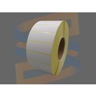 Zebra Etiketten, Direct Thermisch, 76mm x 25mm, Permanent, Kern 76mm, rol à 5.180 stuks