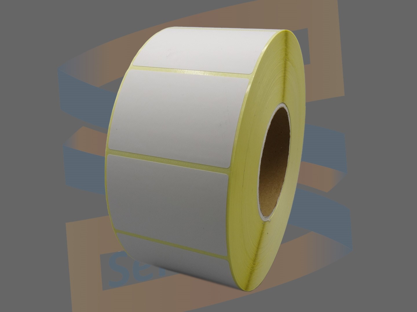 Papier etiketten 76x51mm op een kern van 76mm, rol à 2.740 etiketten (76175)