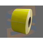 Zebra Etiketten, Direct Thermisch, 102mm x 76mm, Permanent, Kern 76mm, Geel, rol à 1.850 stuks