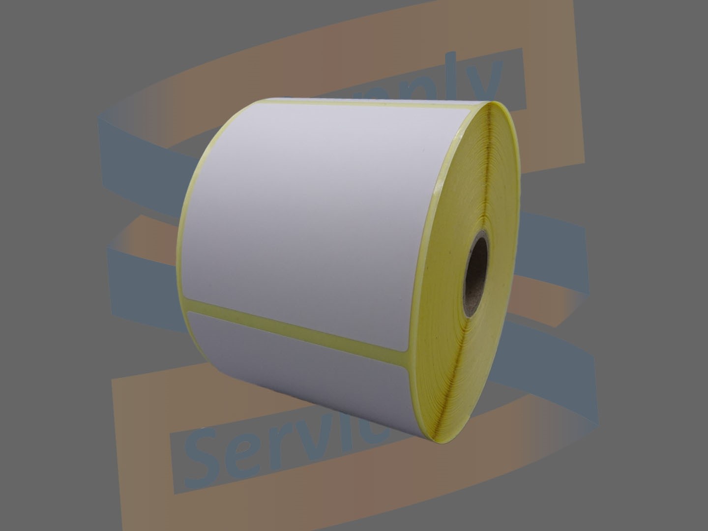 Godex Etiketten, Direct Thermisch, 80mm x 80mm, Removable, Kern 25mm, rol à 865 stuks