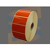 Compatible Bixolon Etiketten, Direct Thermisch Gecoat, 51mm x 25mm, Permanent, Kern 25mm, Oranje, rol à 2.580 stuks