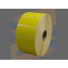 Etiket Godex 51x25mm, permanent, geel, rol à 2.580 stuks