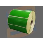 Etiket Godex 102x38mm groen, rol 1.790 etiketten