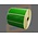 Godex Etiketten, Direct Thermisch, 102mm x 38mm, Permanent, Kern 25mm, Groen, rol à 1.790 stuks