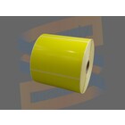 Godex Etiketten, Direct Thermisch, 102mm x 76mm, Permanent, Kern 25mm, Geel, rol à 930 stuks