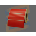 Paperlabels 100x40mm rood, rol à 850 etiketten