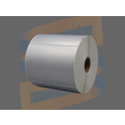 Zebra Etiketten, Kunststof, 102mm x 76mm, Permanent, Kern 25mm, Zilver, rol à 930 stuks