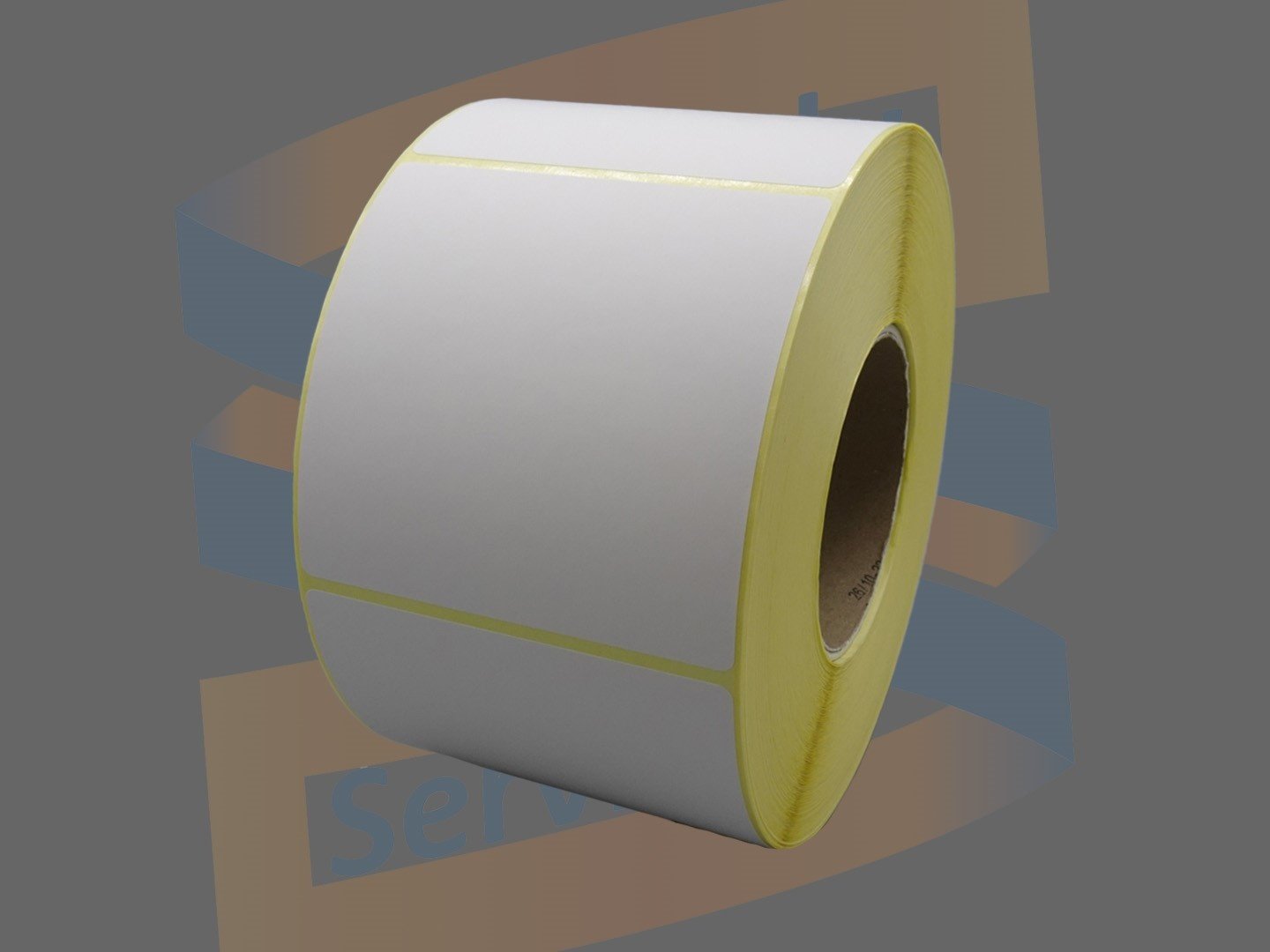 Origineel Zebra (76528) Etiketten, Paperlabels Gecoat, 102mm x 102mm, Permanent, Kern 76mm, rol à 1.432 stuks, doos à 4 rollen