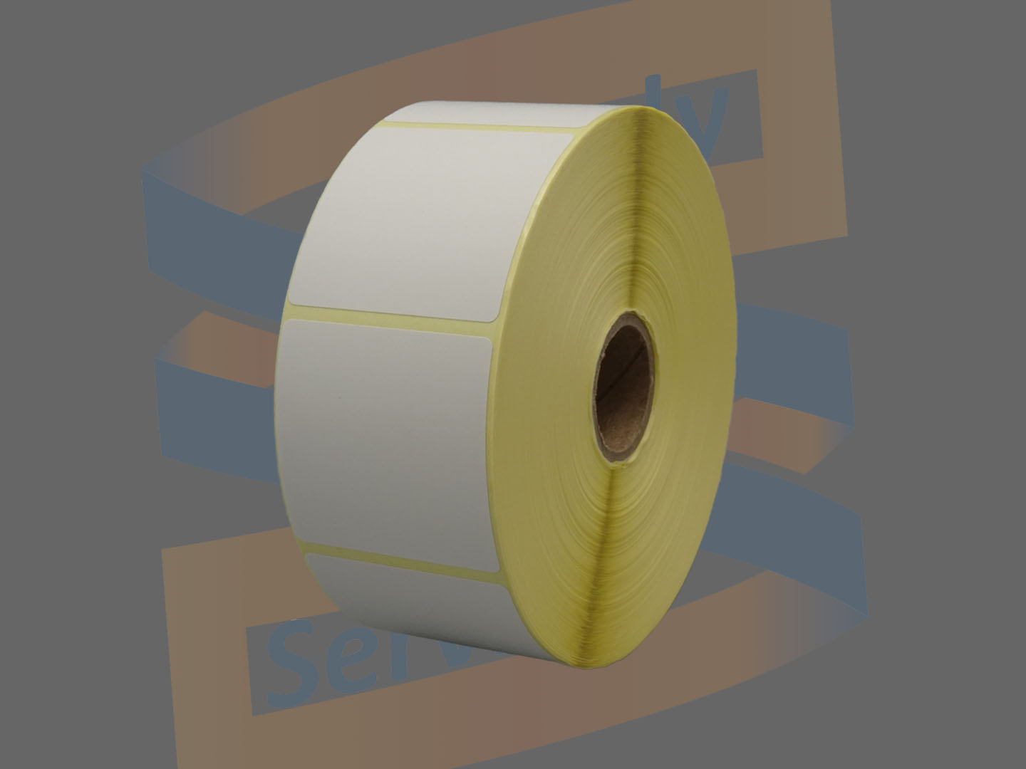 Compatible Zebra Etiketten, Direct Thermisch Gecoat, 45mm x 45mm, Permanent, Kern 25mm, rol à 1.500 stuks