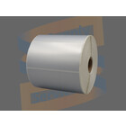 Zebra Etiketten, Kunststof, 102mm x 51mm, Permanent, Kern 25mm, Zilver, rol à 1.370 stuks