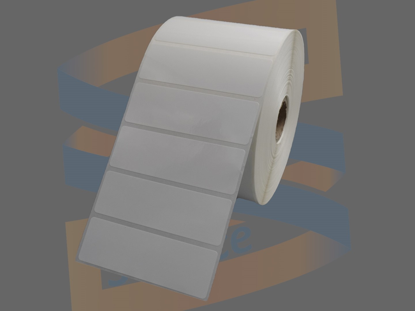 Etiketten, Kunststof, 76mm x 25mm, Permanent, Kern 25mm, rol à 2.750 stuks