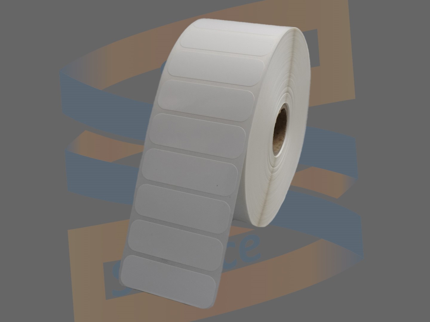 Zebra Etiketten, Kunststof, 50mm x 16mm, Permanent, Kern 25mm, rol à 4.500 stuks