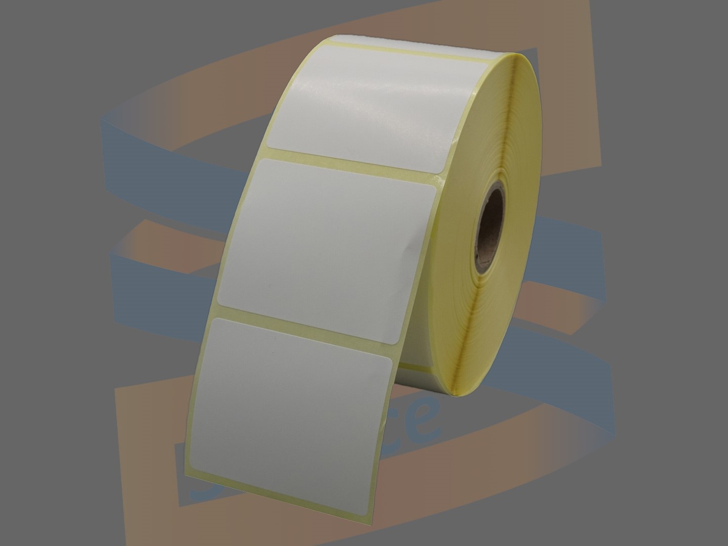 Zebra Etiketten, Paperlabels, 55mm x 45mm, Permanent, Kern 25mm, rol à 1.450 stuks