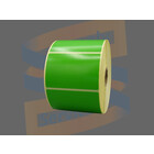 Etiketten, Direct Thermisch, 76mm x 51mm, Permanent, Kern 25mm, Groen, rol à 1.370 stuks