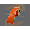 Compatible Etiketten, Direct Thermisch Gecoat, 55mm x 193mm, Permanent, Kern 25mm, Oranje, rol à 390 stuks