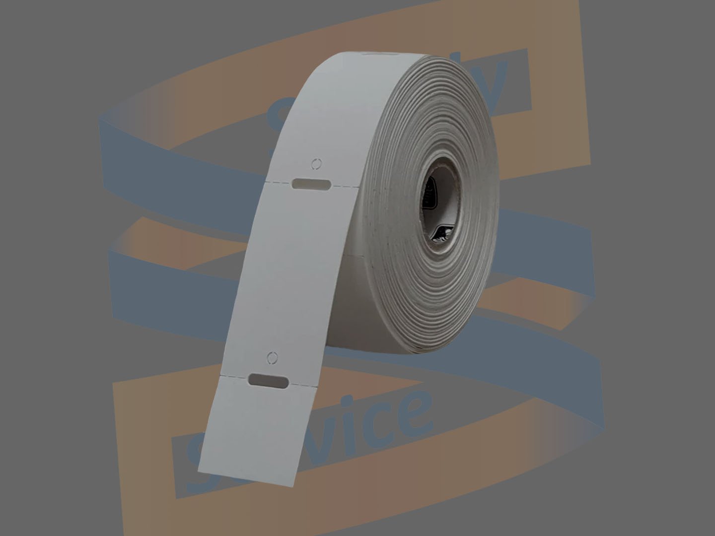 Zebra (800999-005) Kaartjes, Direct Thermisch, 32mm x 57mm, Kern 25mm, rol à 600 stuks