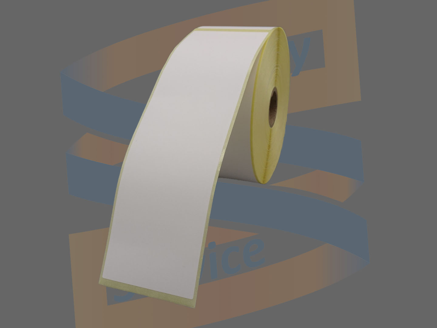 Compatible Etiketten, Direct Thermisch Gecoat, 55mm x 193mm, Permanent, Kern 25mm, rol à 390 stuks