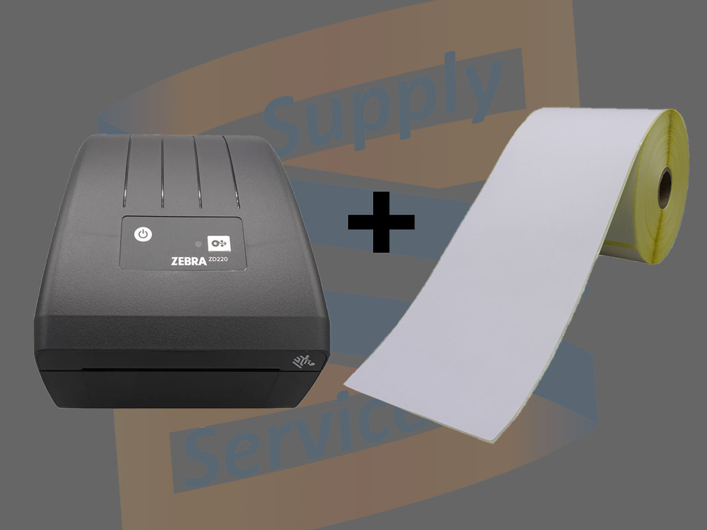 Zebra ZD220D Kentekenprinter + Kentekenetiketten (combideal)