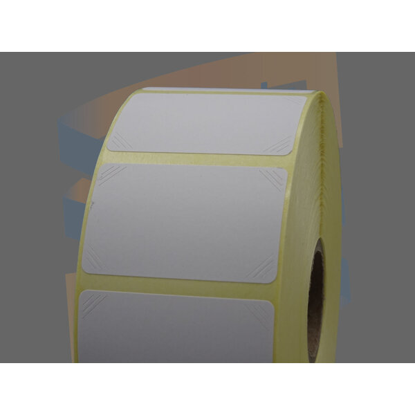 Compatible Etiketten, Direct Thermisch Gecoat, 40mm x 25mm, Permanent, Kern 25mm, rol à 2.000 stuks met SDS op de hoeken