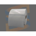 Zebra Etiketten, Kunststof, 102mm x 76mm, Permanent, Kern 25mm, Transparant, rol à 1.000 stuks (Blackmark)