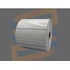 Compatible Etiketten, Kunststof, 100mm x 50mm, Permanent, Kern 25mm, Transparant, rol à 1.500 stuks (Met blackmark)