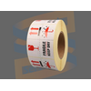 Waarschuwingsetiket Fragile keep dry, Paperlabels Gecoat, 100mm x 100mm, Permanent, Kern 76mm, rol à 1.000 stuks