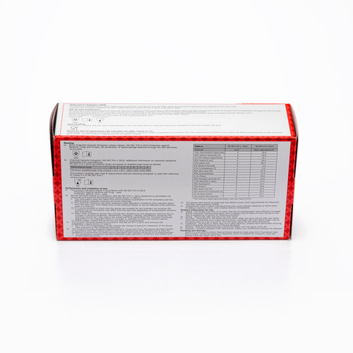 Nitrex Nitrex - Extra Sensitive Nitrile Poedervrij wegwerphandschoenen blauw - 200 stuks