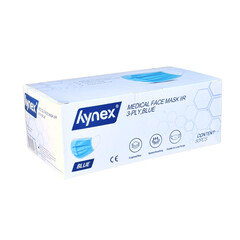 Hynex Hynex - IIR medische mondmaskers blauw