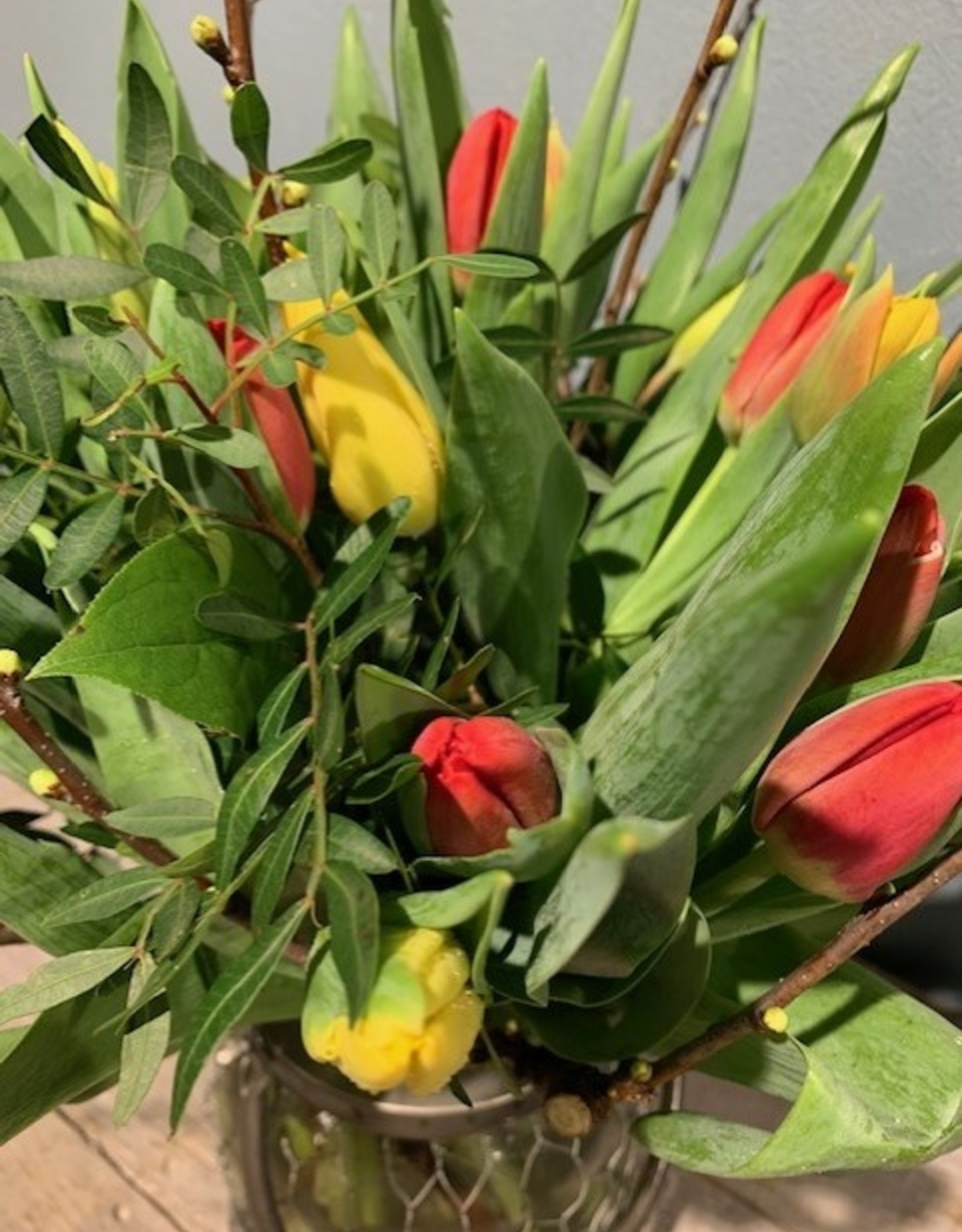 Voorjaarsboeket tulpen