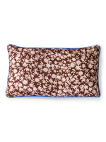 HK LIVING Doris For HKliving Printed Cushion Brown