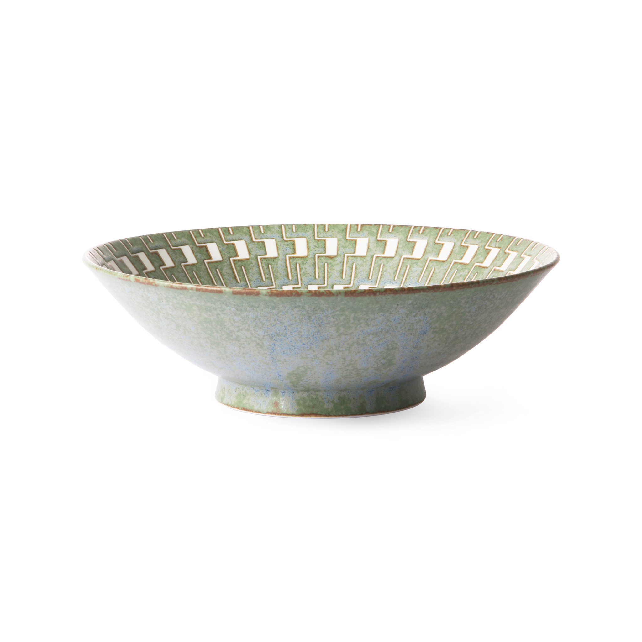 white ceramic salad bowl