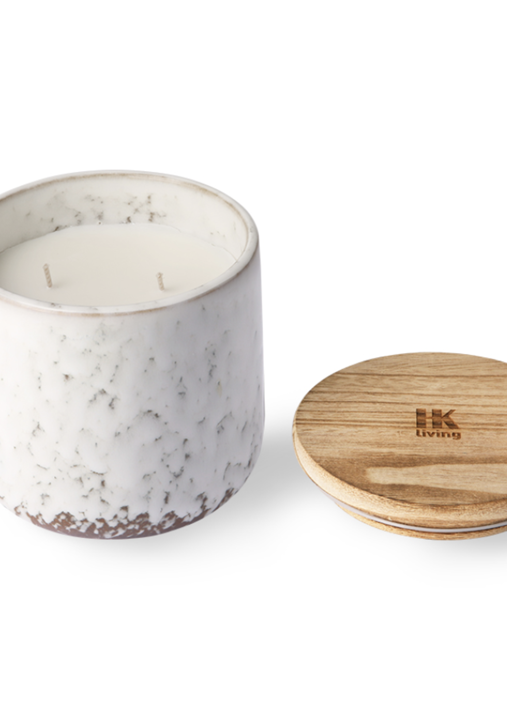 HK LIVING Ceramic scented candle northern soul