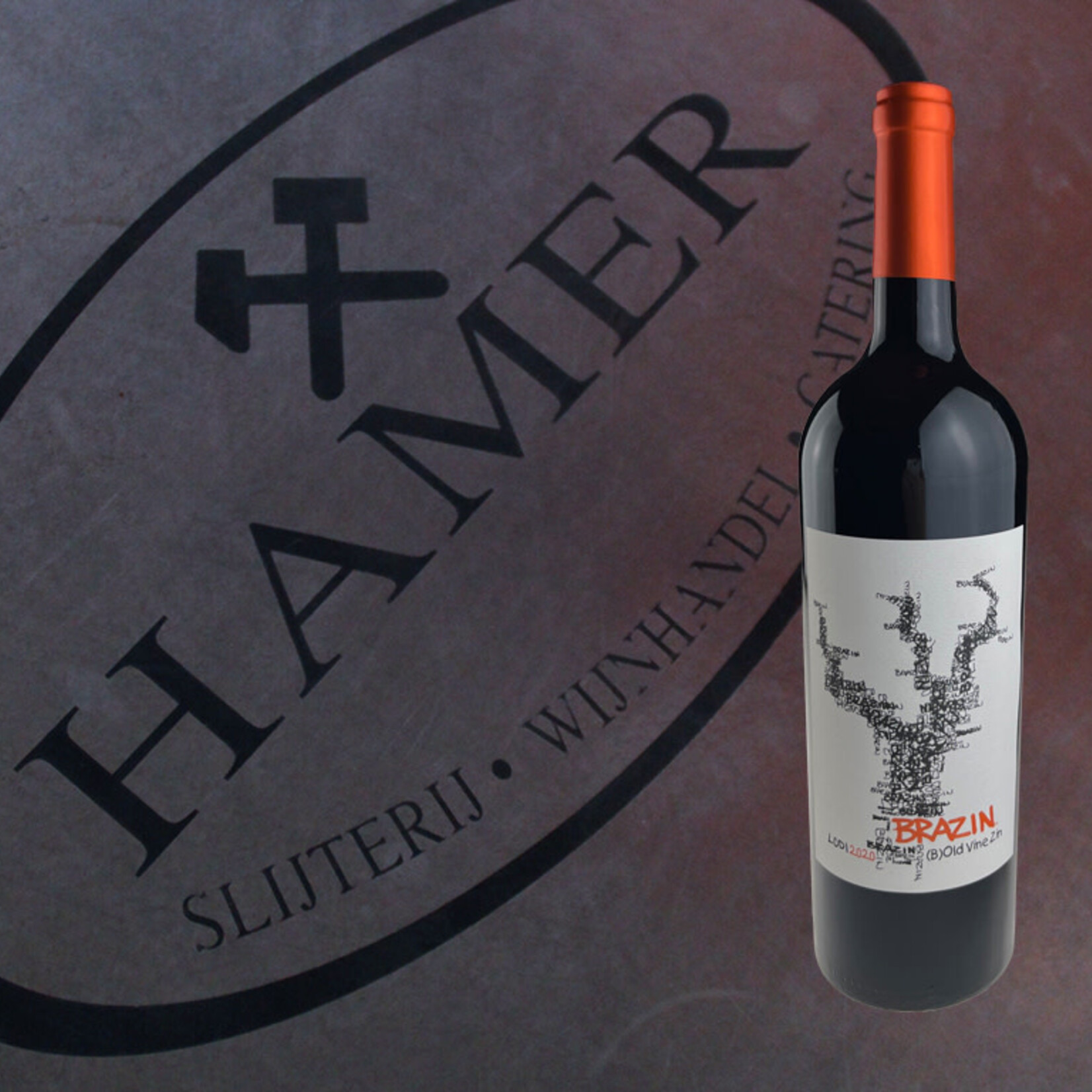 Brazin Old Vine Zinfandel Hamer Wijnen Slijterij Wijnkoperij Hamer