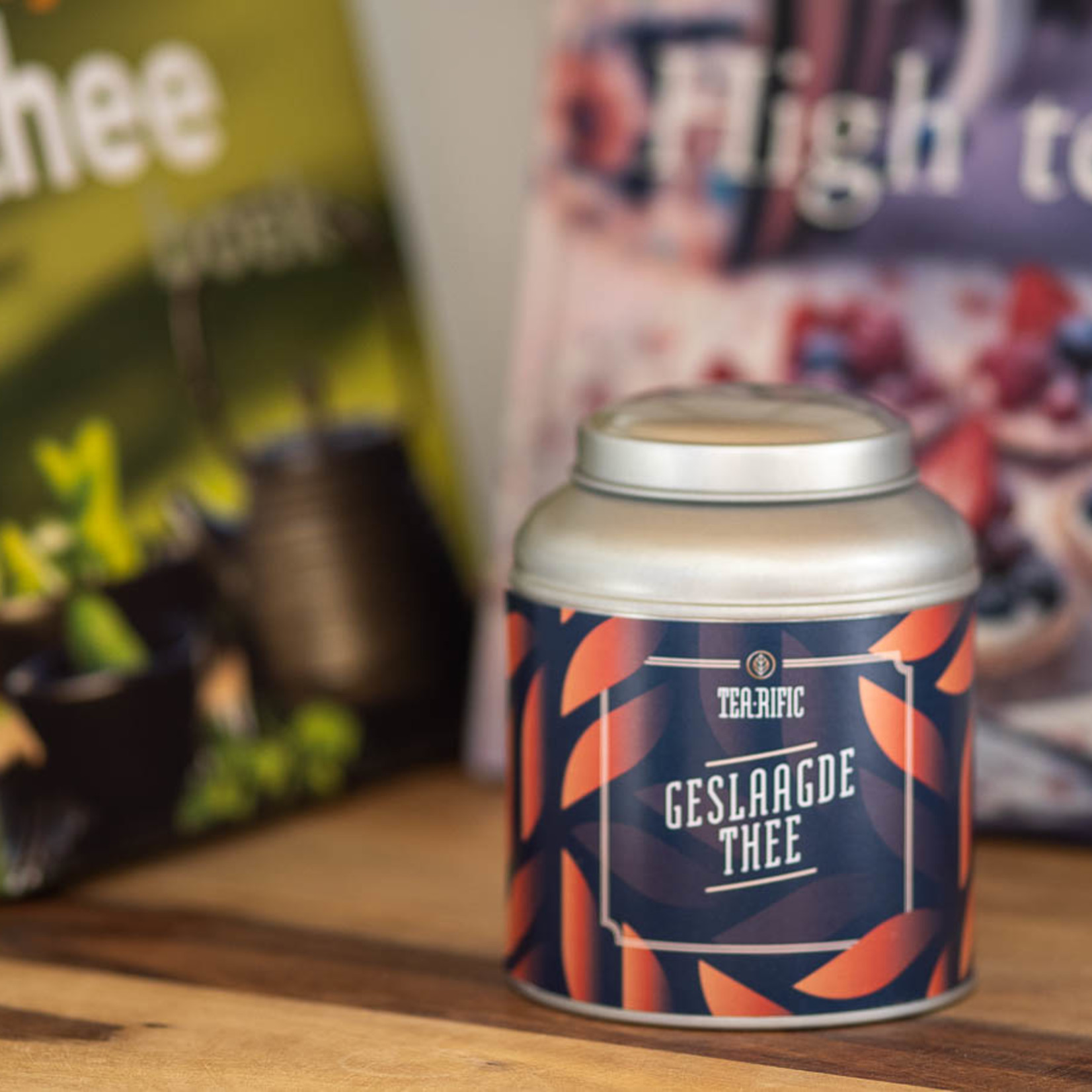 Tea-rific Geslaagde thee - 50g losse thee cadeaublik