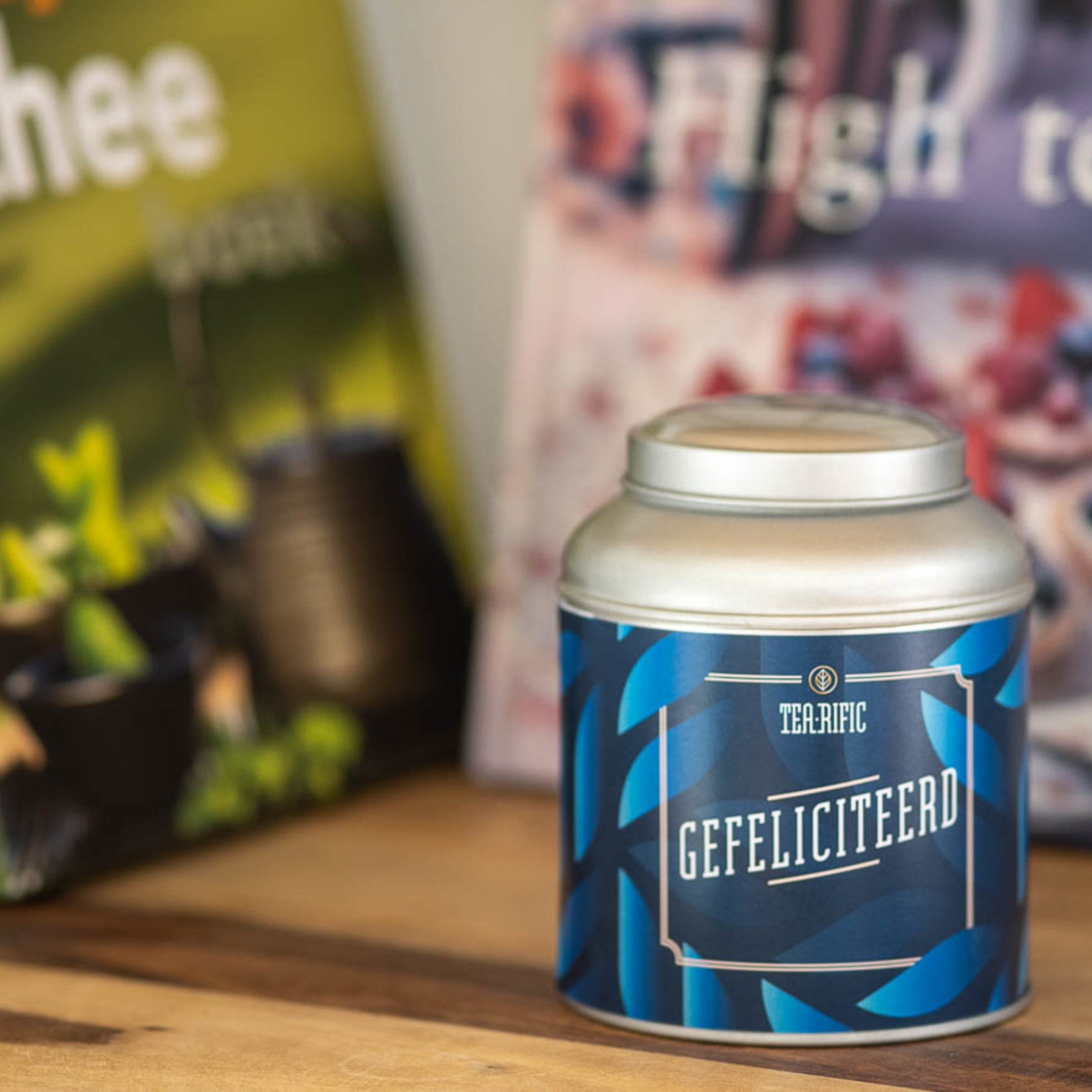 Tea-rific Gefeliciteerd - cadeaublik losse thee 50gram