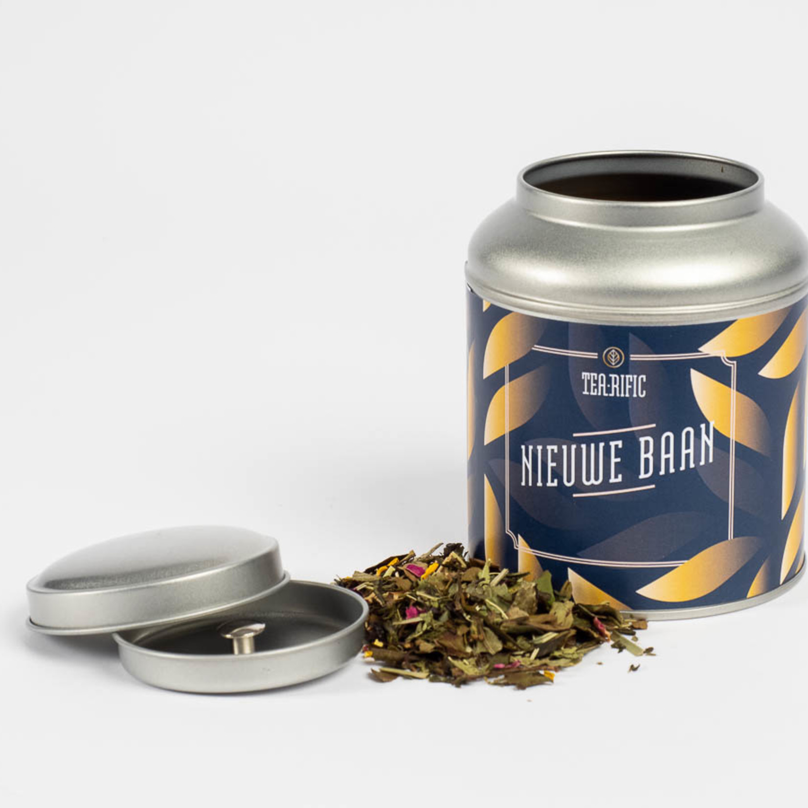 Tea-rific Nieuwe baan - 50g losse thee cadeaublik -