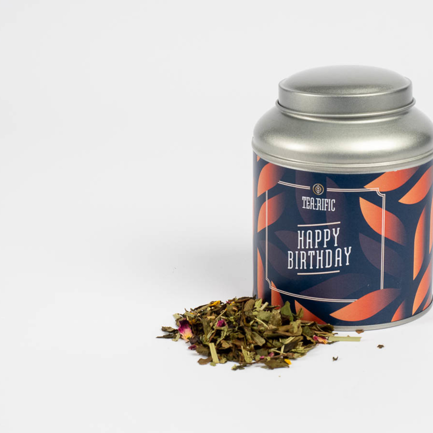 Tea-rific Happy birthday - 50g losse thee cadeaublik