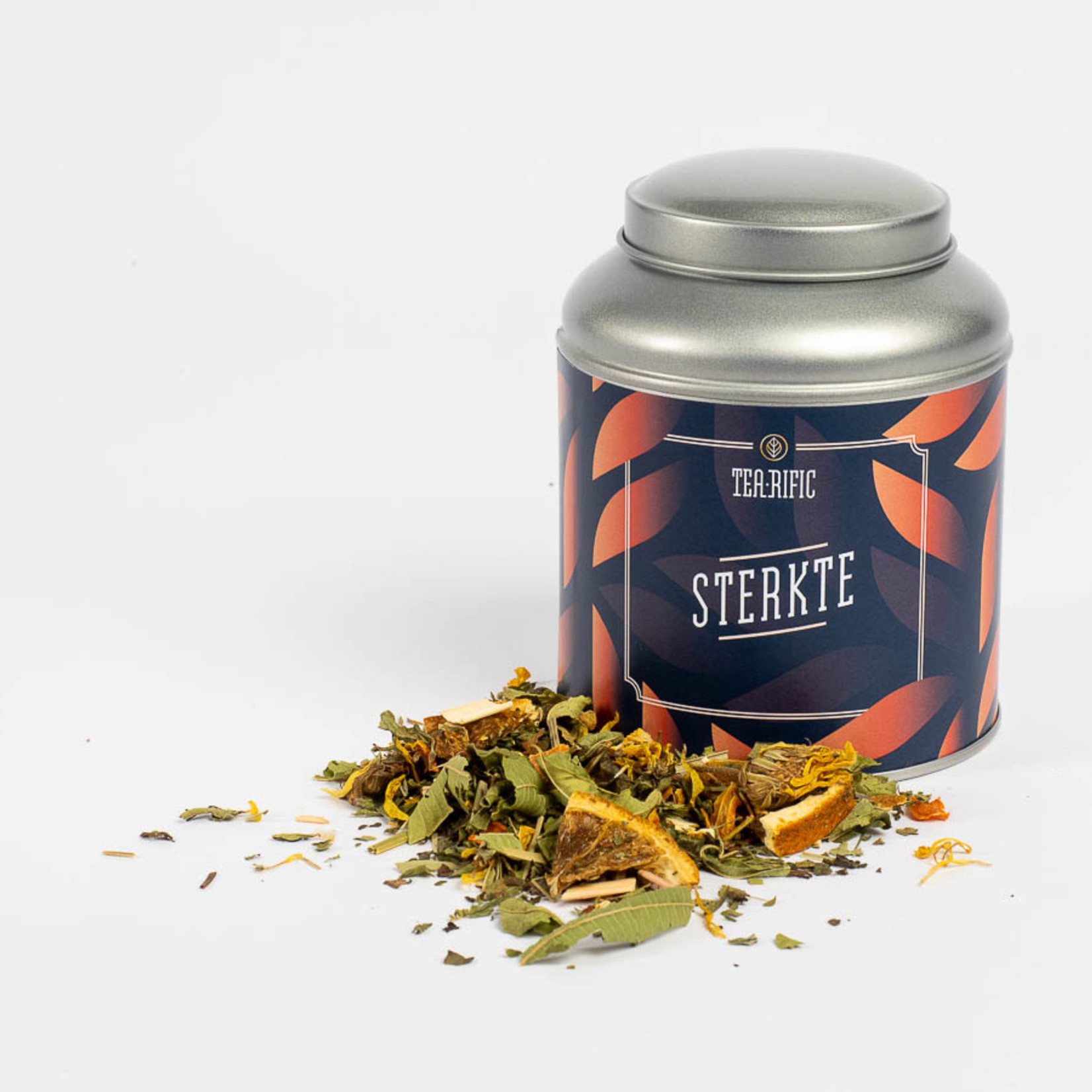 Tea-rific Sterkte - 50g losse thee cadeaublik