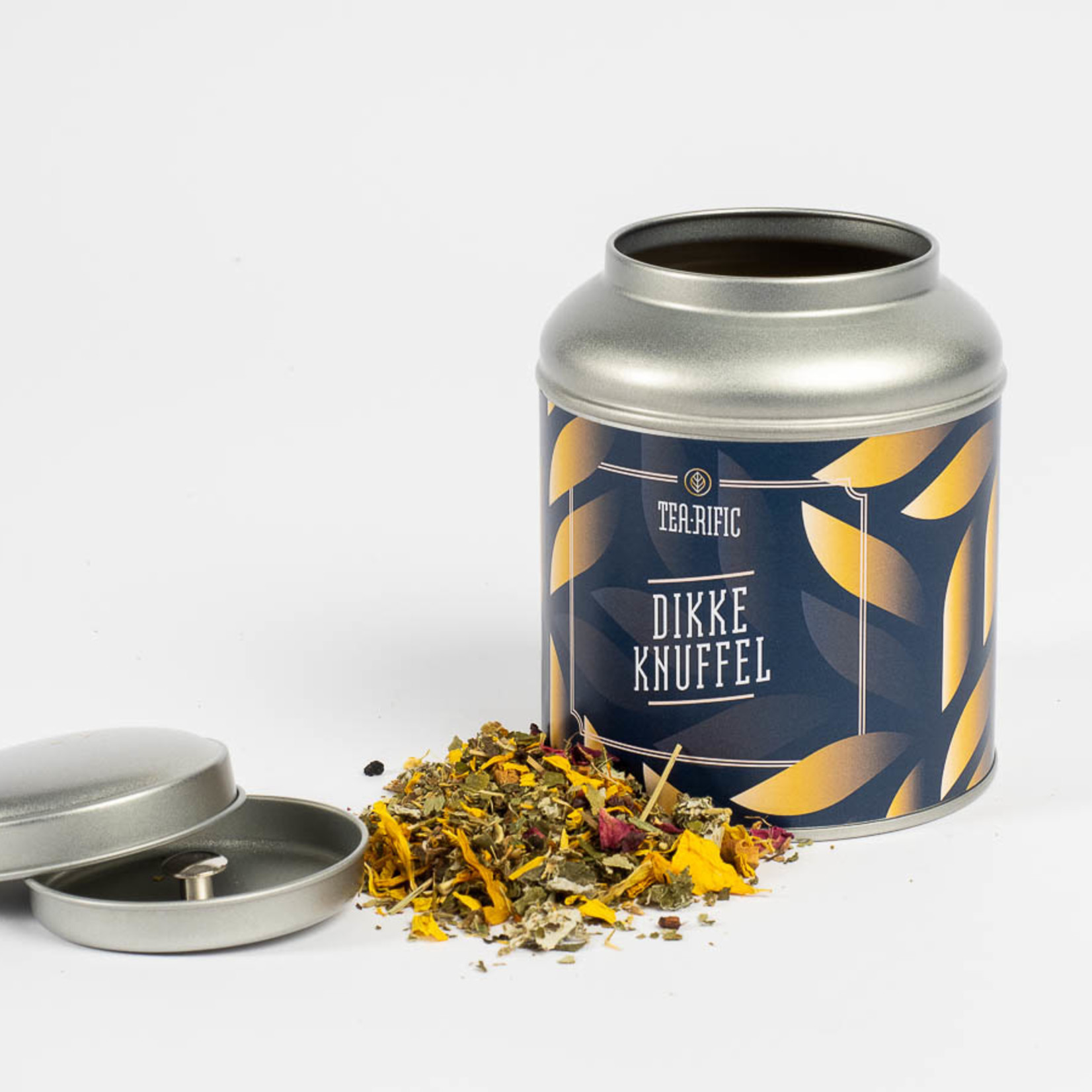 Tea-rific Dikke knuffel - 50g losse thee cadeaublik