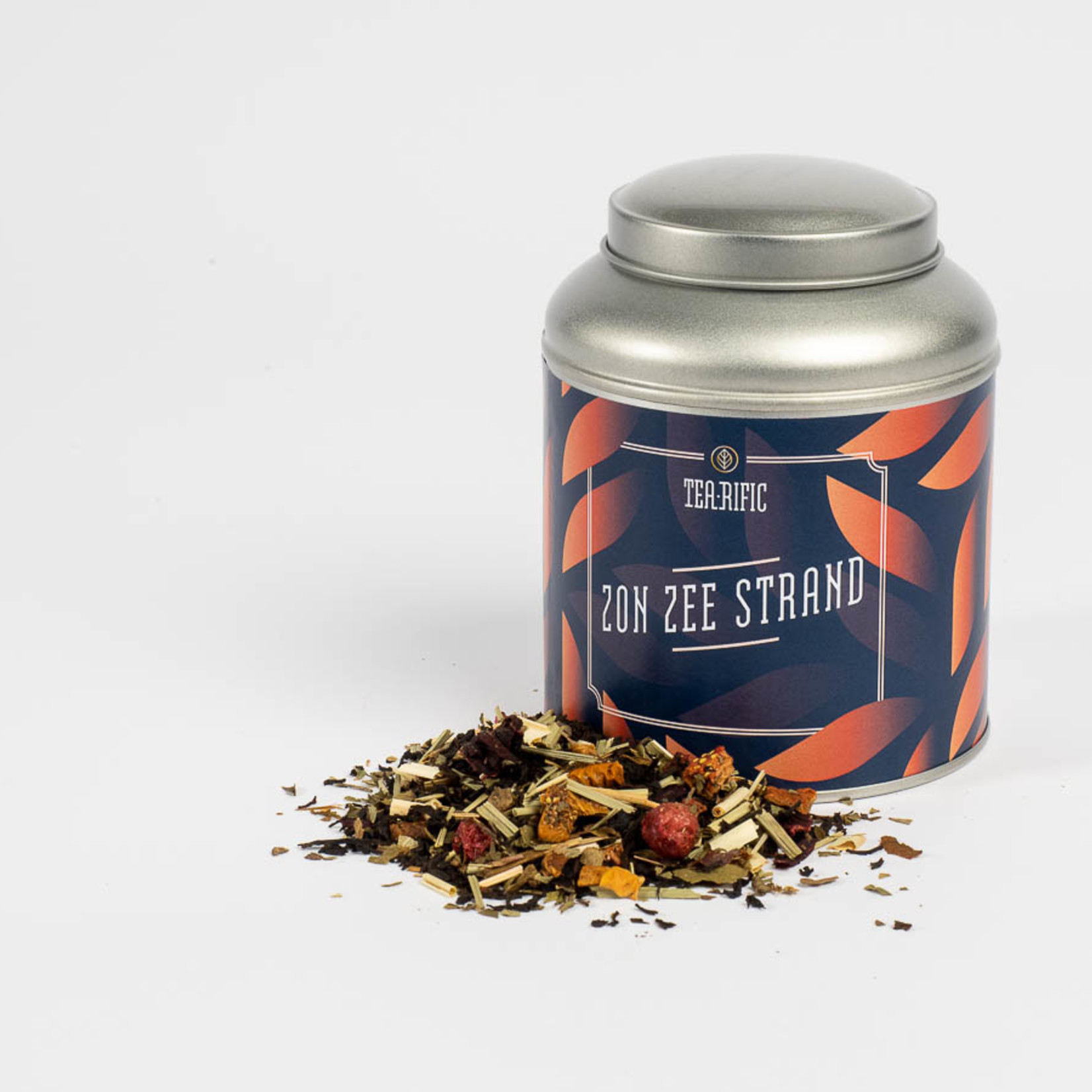 Tea-rific Zon Zee Strand - 50g losse thee cadeaublik