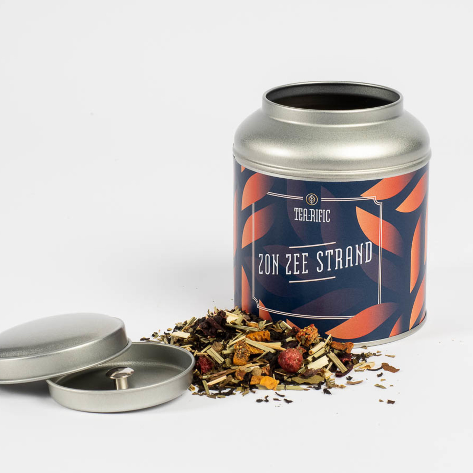 Tea-rific Zon Zee Strand - 50g losse thee cadeaublik