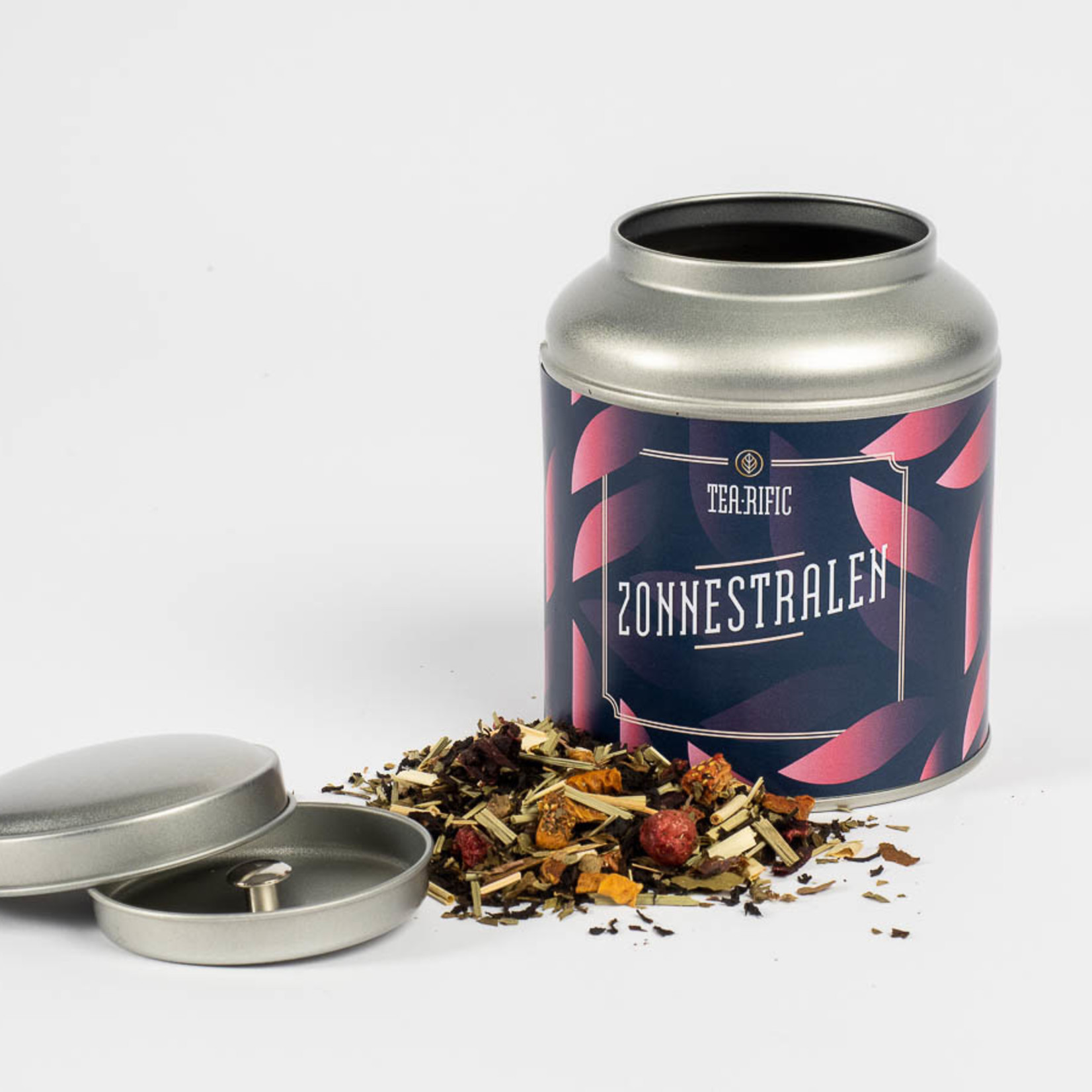 Tea-rific Zonnestralen - 50g losse thee cadeaublik