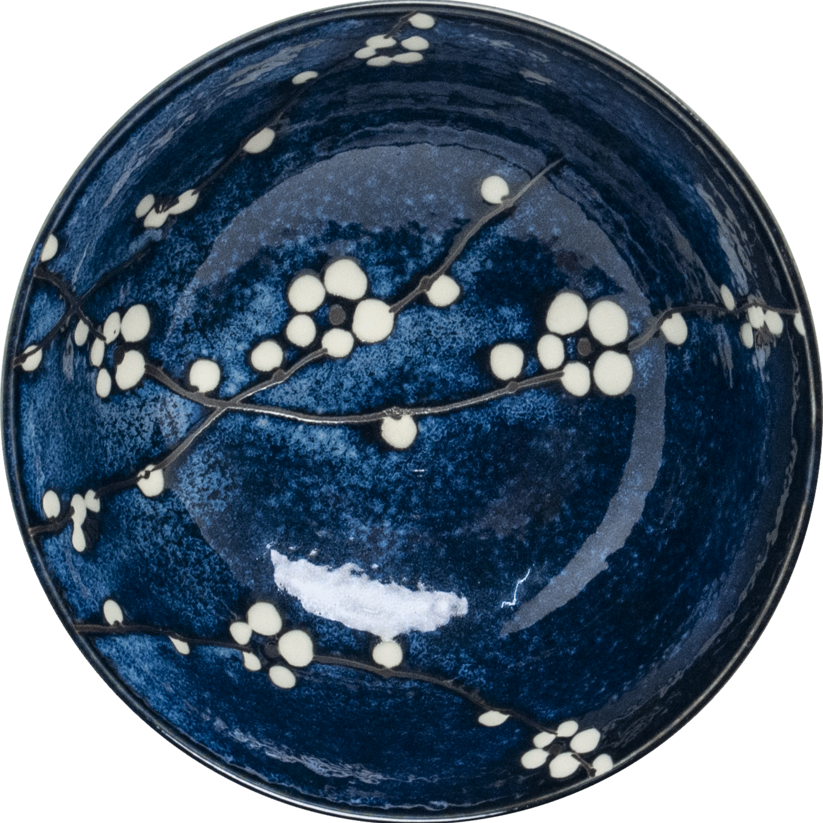 Edo Japan Bowl 'Hana blue' Ø15,5