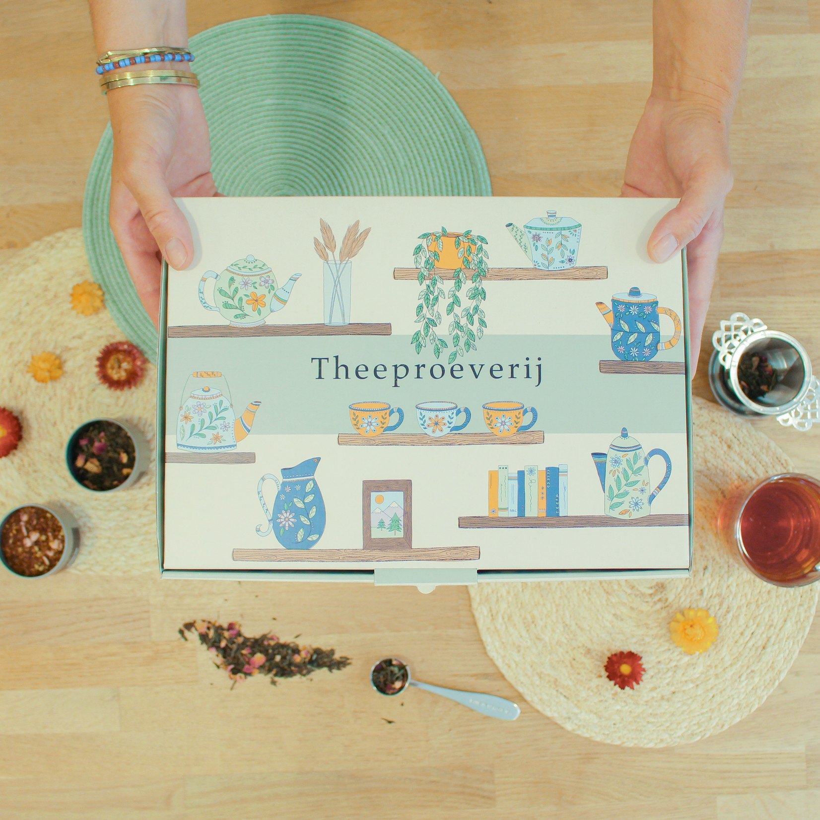 Tea-rific Theeproeverij cadeaubox 'Teapot'