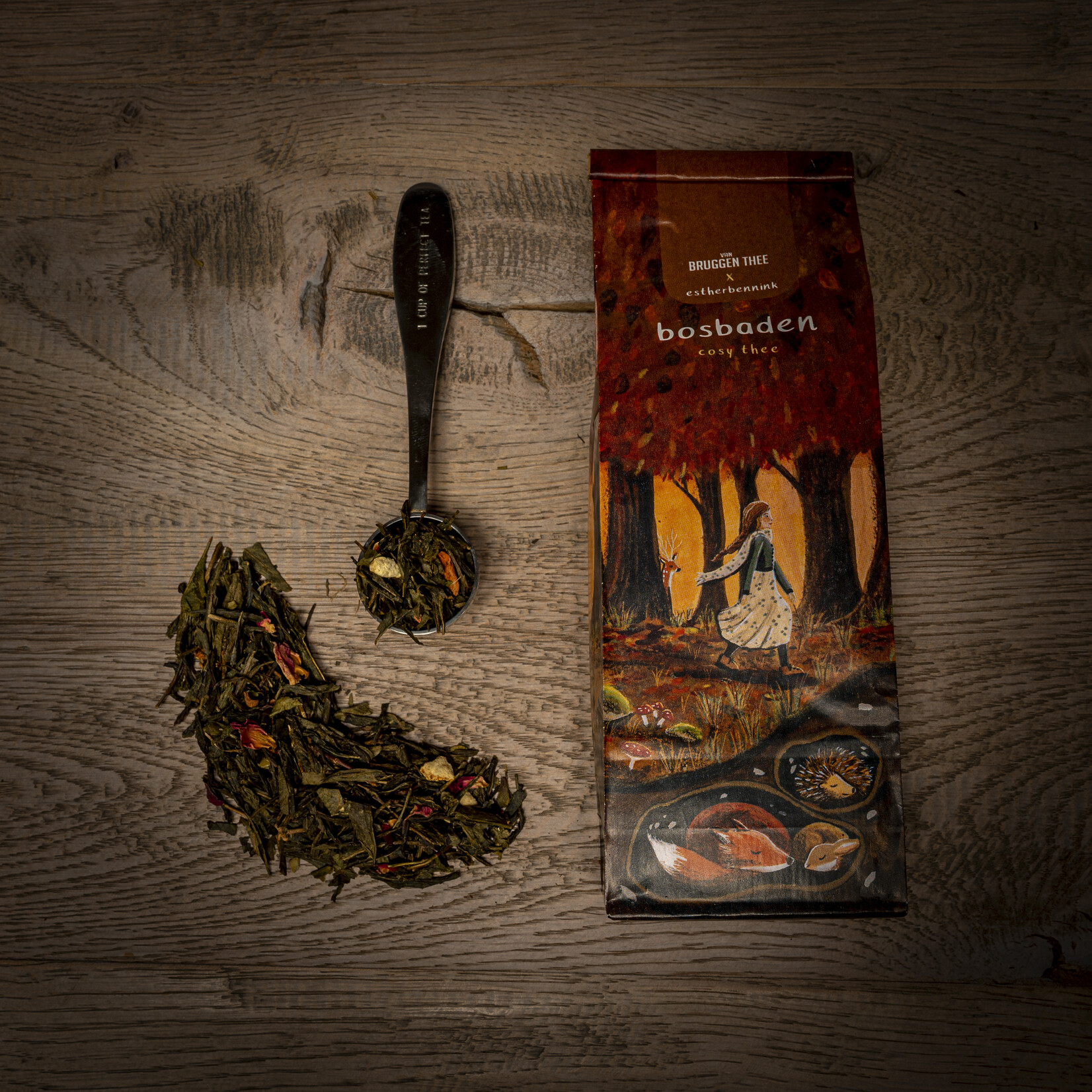 Esther Bennink Bosbaden - groene thee Esther Bennink
