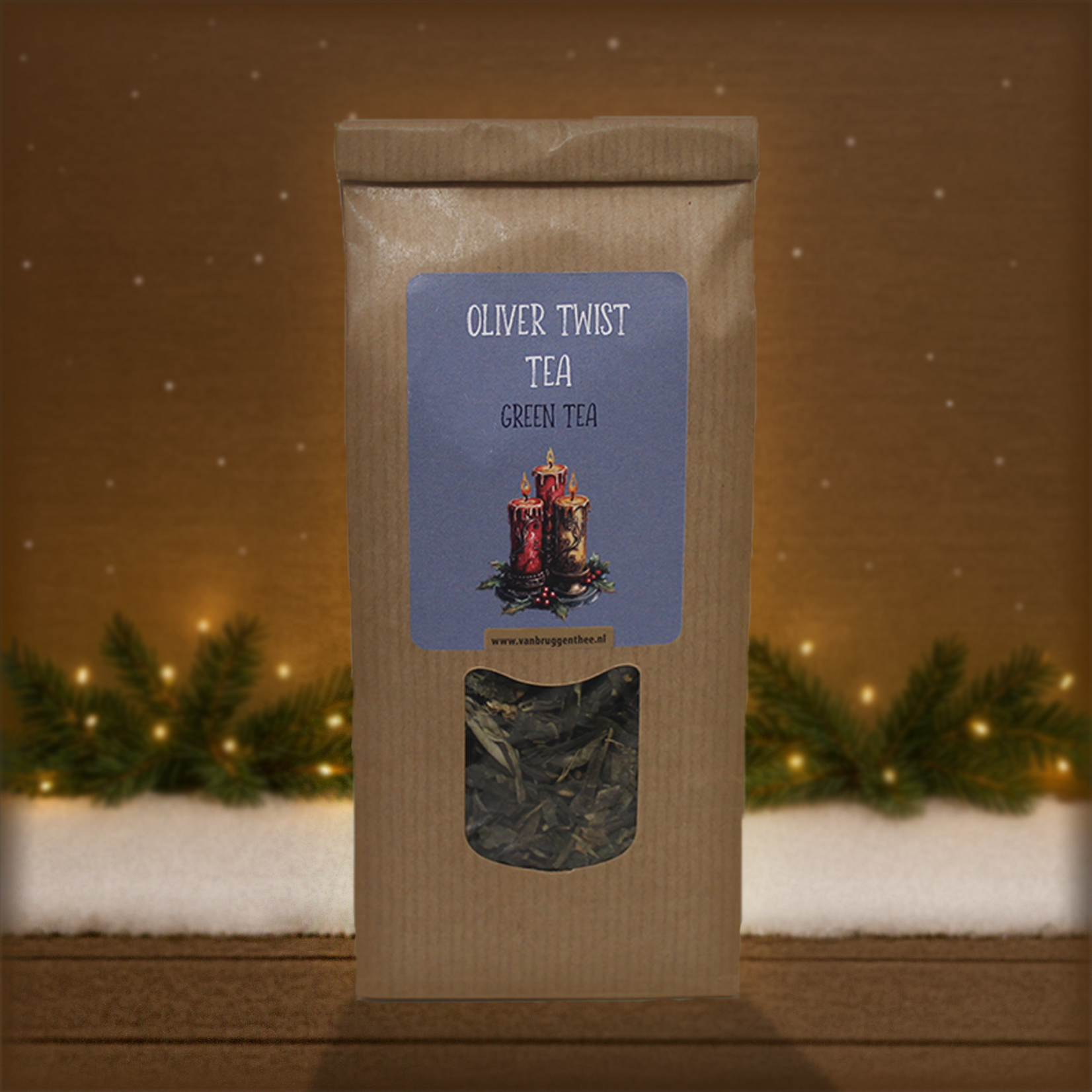 van Bruggen Thee Oliver Twist groene thee