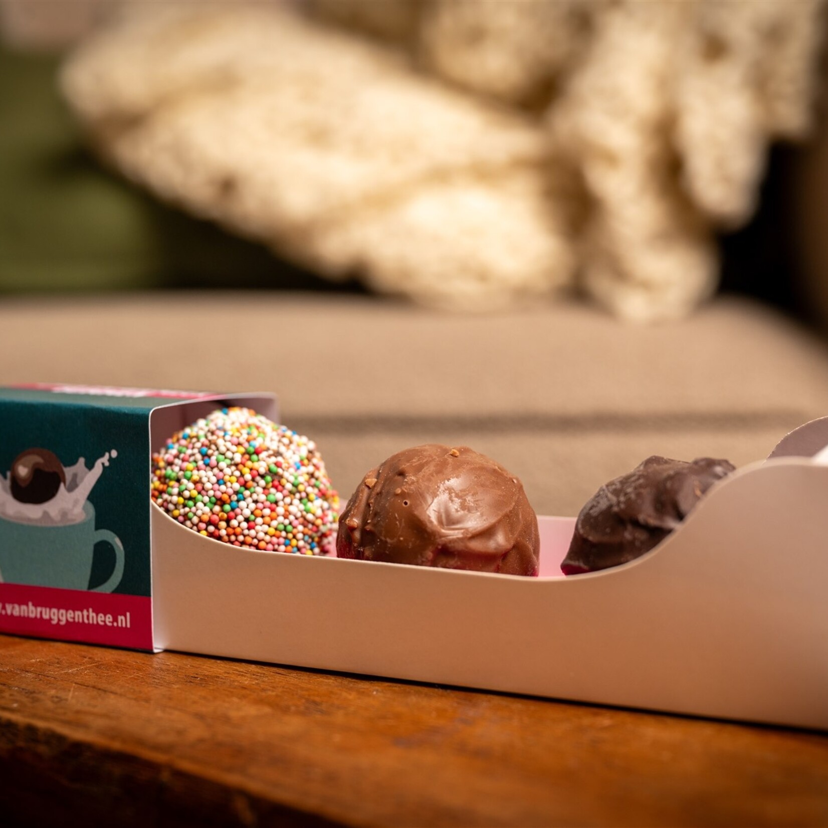 Chocoladebommen mix van 3 stuks