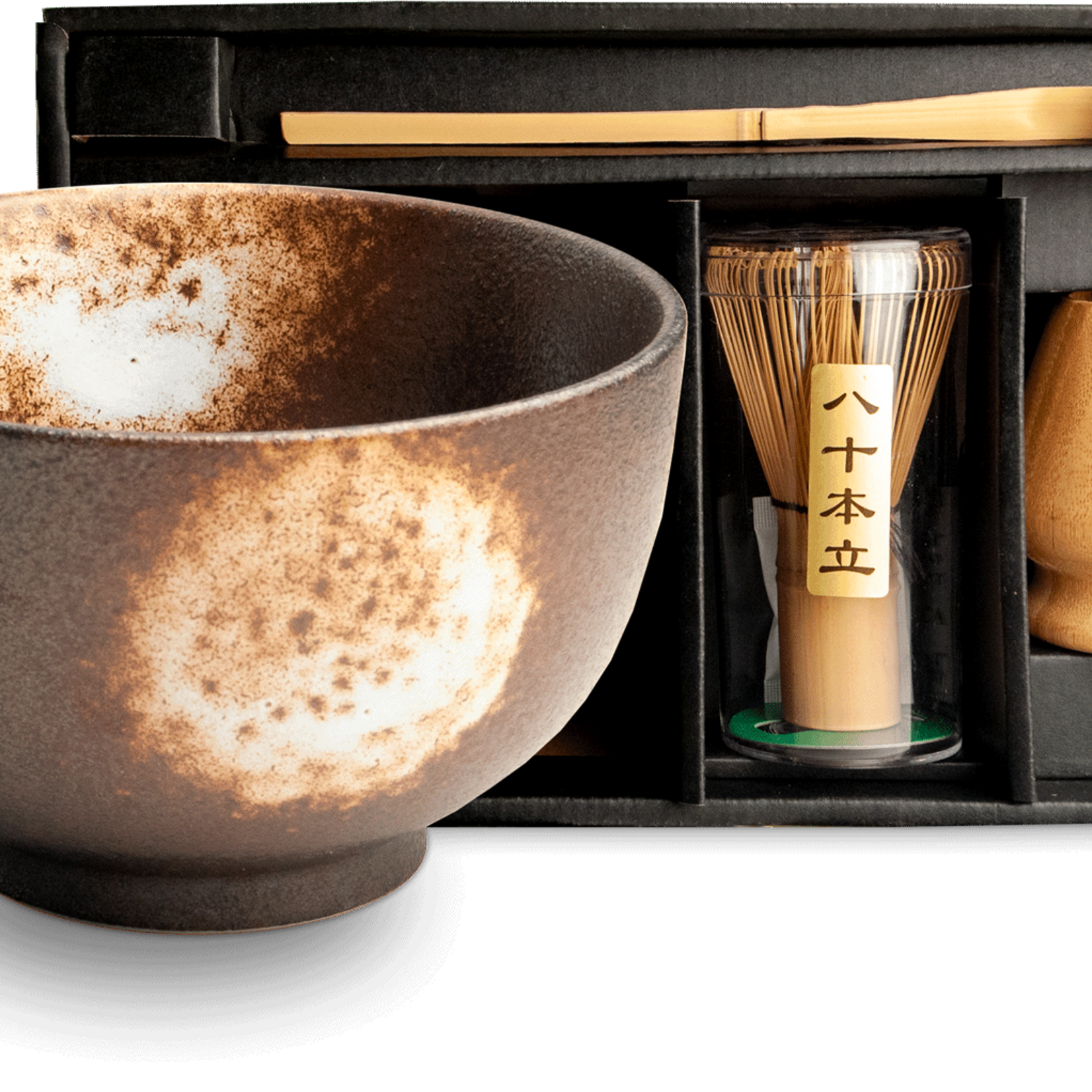 Edo Japan Matcha set 4-delig Kurobizen